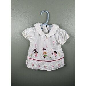 Vintage JCP Disney It’s A‎ Small World After All Dress Size 12 months